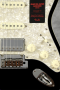 Fender : Made in Japan Modern Stratocaster HSS Rosewood Fingerboard Black 10